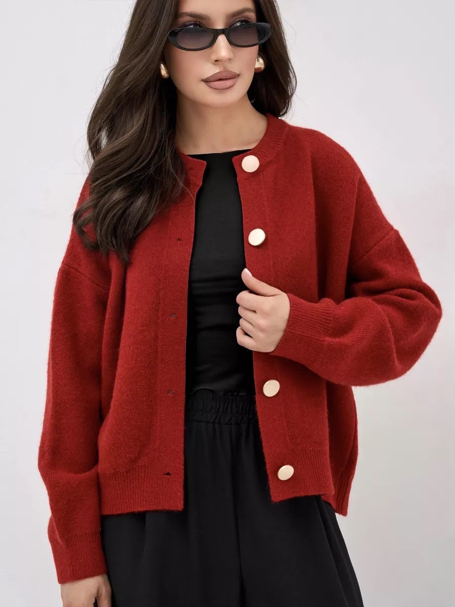 Damen Modischer Strickpullover R&B
