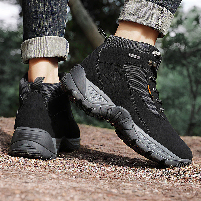 Damen Wanderschuhe mit rutschfester Sohle und atmungsaktiver Struktur