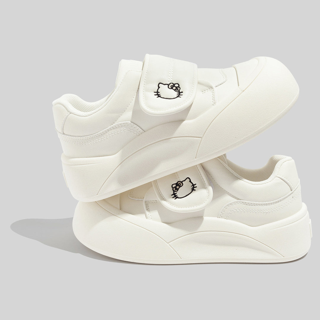 Damen Sneaker mit Klettverschluss und charmantem Tiermotiv R&B
