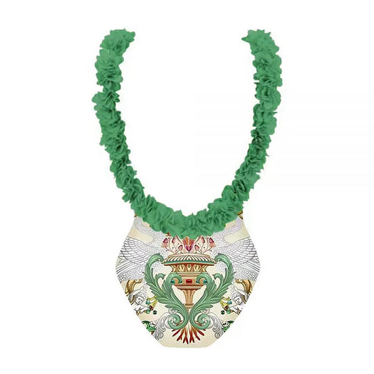Damen Badeanzug-Set mit floraler Rüschendekoration und elegantem Maxirock R&B