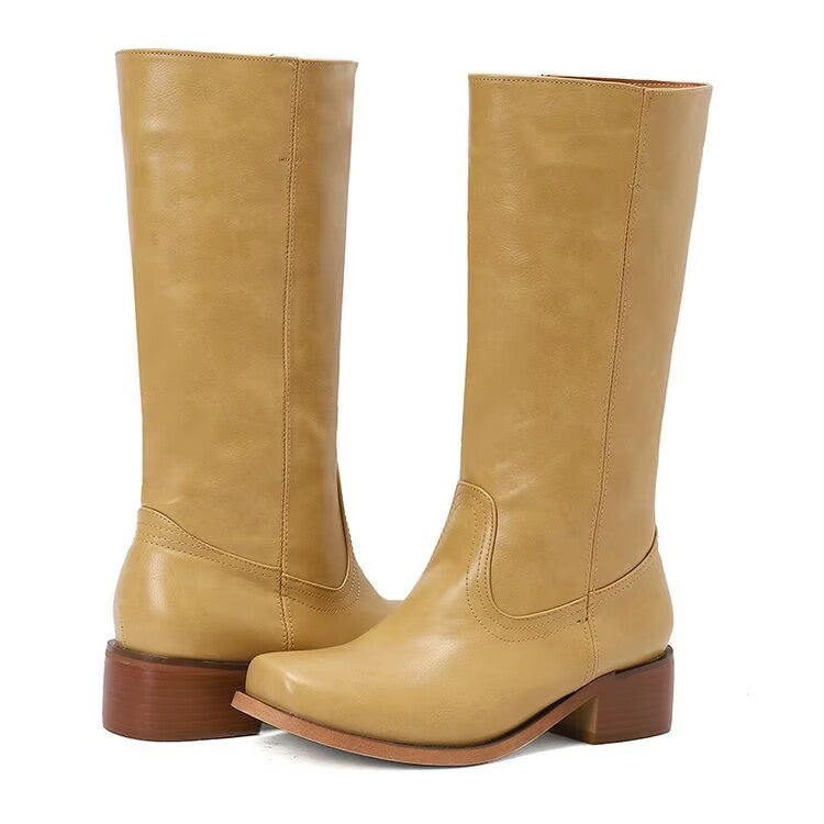 R&B | Damen Plateau Stiefel Bequeme