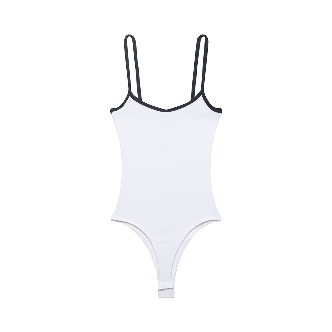 Damen Body mit verstellbaren Trägern R&B