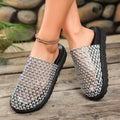 Damen Clogs mit modernem Netzdesign und rutschfester Sohle R&B