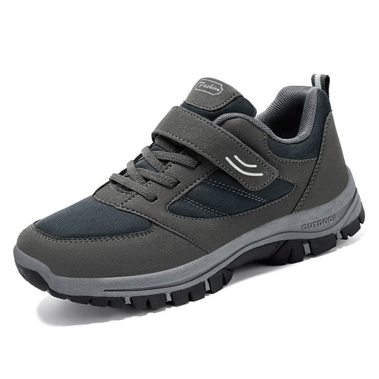 Damen Sportliche und atmungsaktive Sneakers mit Klettverschluss R&B