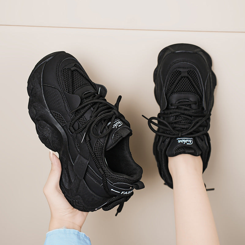 Damen Sportliche Sneaker mit atmungsaktiver Mesh-Oberfläche und dämpfender Laufsohle R&B