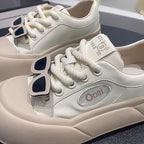 Damen Trendige Sneaker mit markantem Plateau