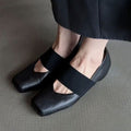 Damen moderne Slingback Ballerinas mit elastischem Riemendesign R&B