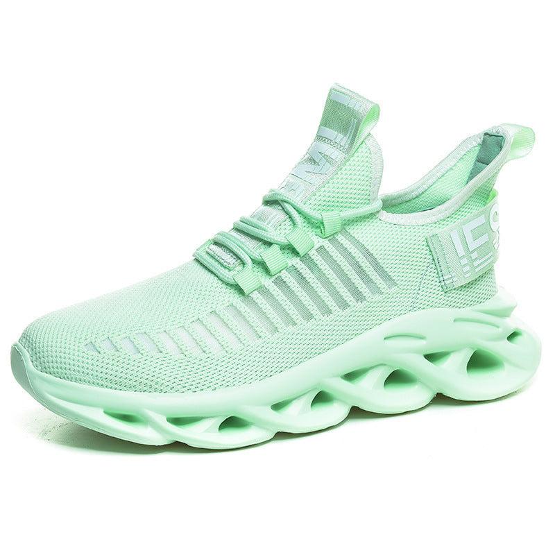 Damen Sportliche Hochleistungs-Sneaker mit atmungsaktiver Mesh-Oberfläche und flexibler Sohle R&B