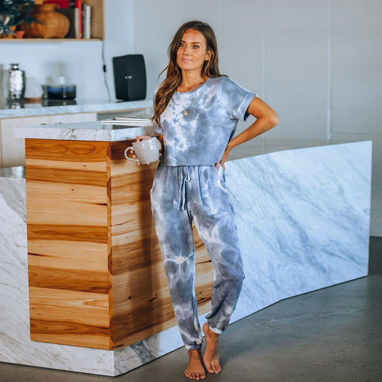 Damen Freizeit-Loungewear-Set R&B