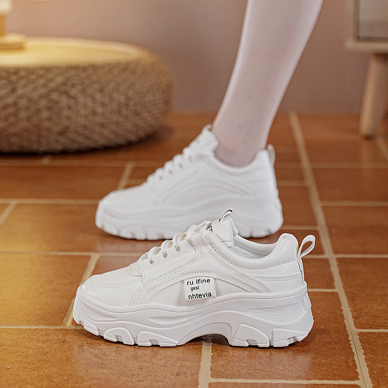 Damen Chunky Sneakers mit rutschfester Profilsohle und atmungsaktivem Obermaterial R&B
