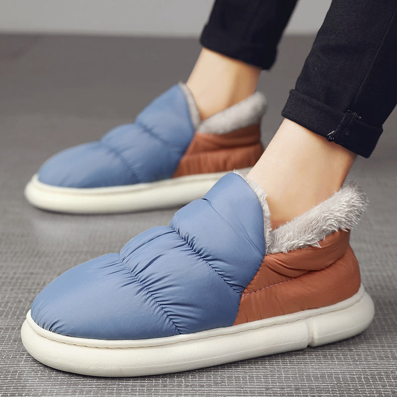 Damen Warmgefütterte Slipper mit rutschfester Sohle R&B