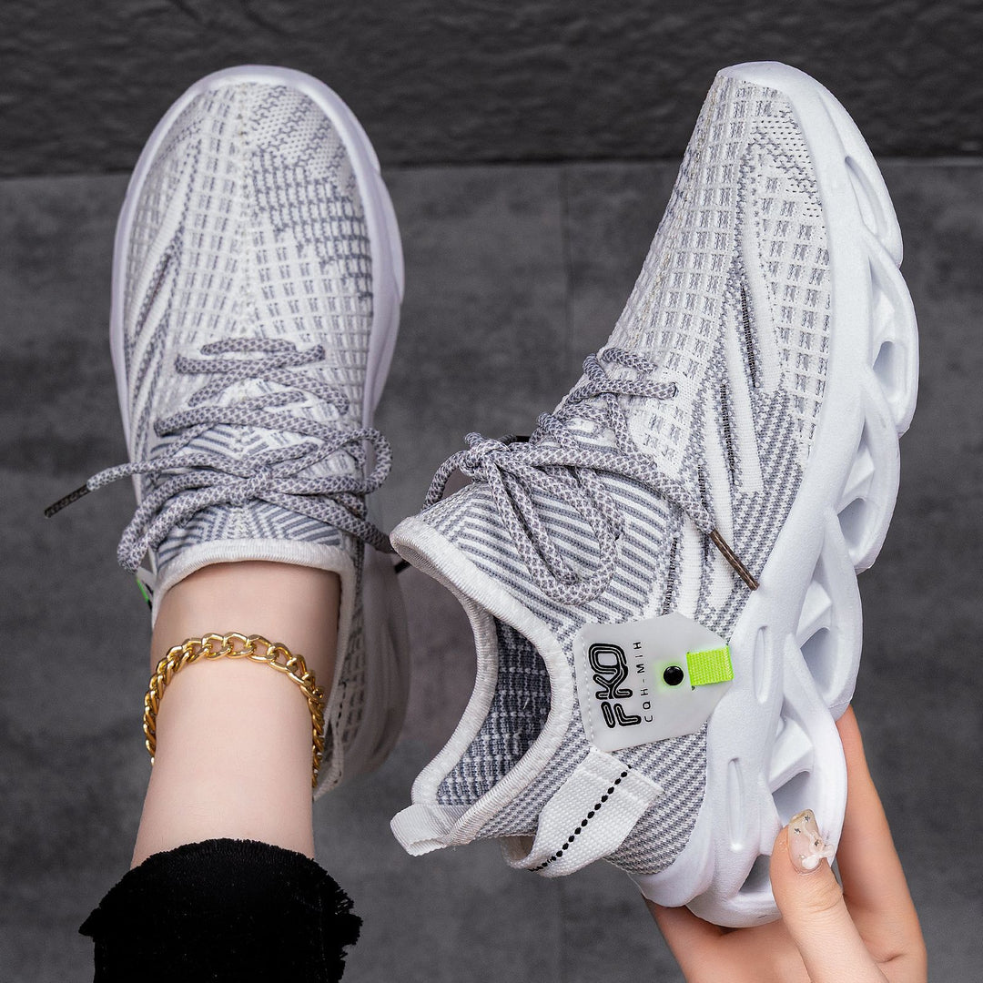 Damen Sportliche Laufschuhe mit atmungsaktiver Netzoberfläche und innovativem Dämpfungssystem R&B