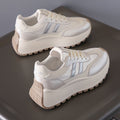 Damen Modische Plateau-Sneaker mit bequemem Fußbett und sportlichem Design R&B