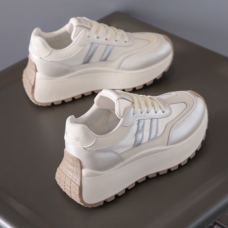 Damen Modische Plateau-Sneaker mit bequemem Fußbett und sportlichem Design R&B