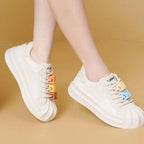 Damen Sneakers mit trendigem Gummizug und Softsohle R&B