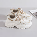 Damen Sportliche Chunky Sneakers mit atmungsaktiver Mesh-Oberfläche und starker Dämpfung R&B