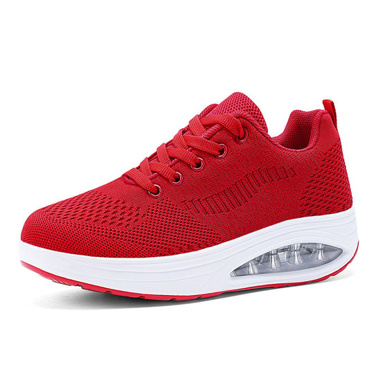 Damen Sportliche Sneakers mit dämpfendem Luftpolstersystem und atmungsaktiver Konstruktion R&B