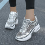 Damen Glamouröse Modische Sneakers