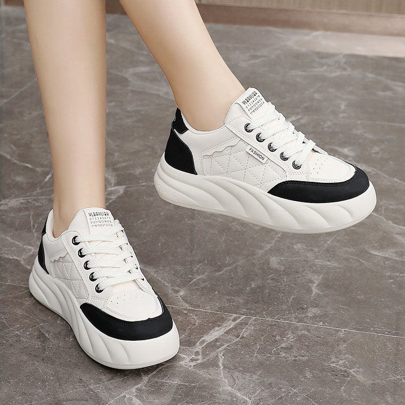 Damen Chunky Fashion Sneakers mit atmungsaktivem Mesh und dämpfender Sohle R&B