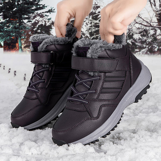 Damen Winterwanderschuhe mit rutschfester Sohle und isolierendem Futter R&B