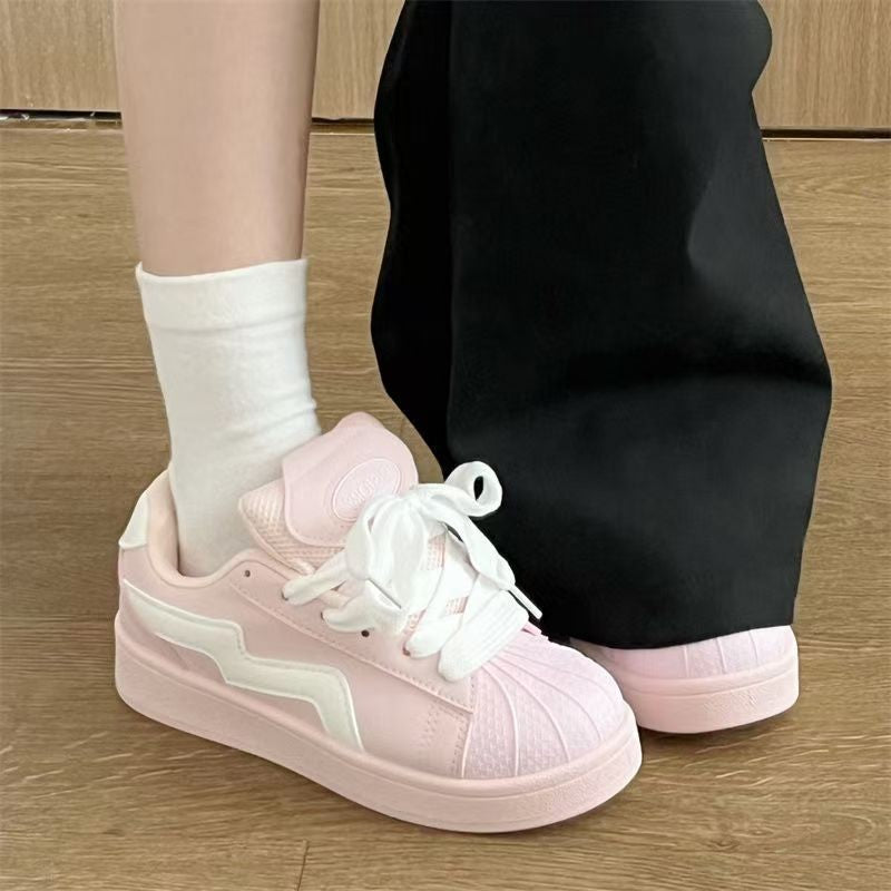 Damen Modische Sneaker mit atmungsaktivem Obermaterial und bequemer Dämpfung R&B