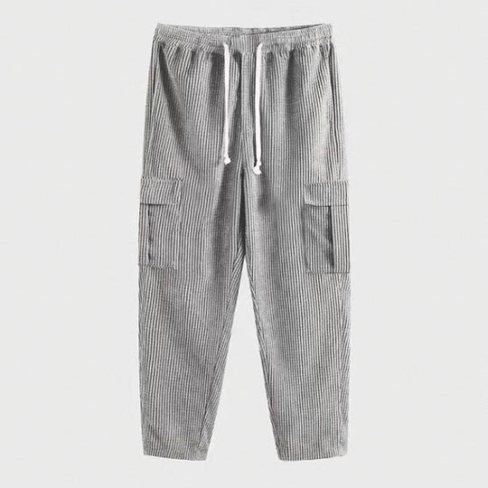 Damen Cargo-Hose mit elastischem Bund und praktischen Seitentaschen R&B