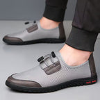 Damen Komfortable Mesh-Sneaker mit elastischer Schnürung und rutschfester Sohle R&B