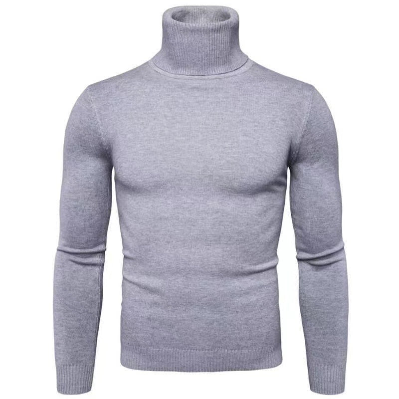 Herren Rollkragenpullover aus hochwertiger Baumwolle R&B
