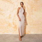 Damen elegantes gehäkeltes Strandkleid R&B