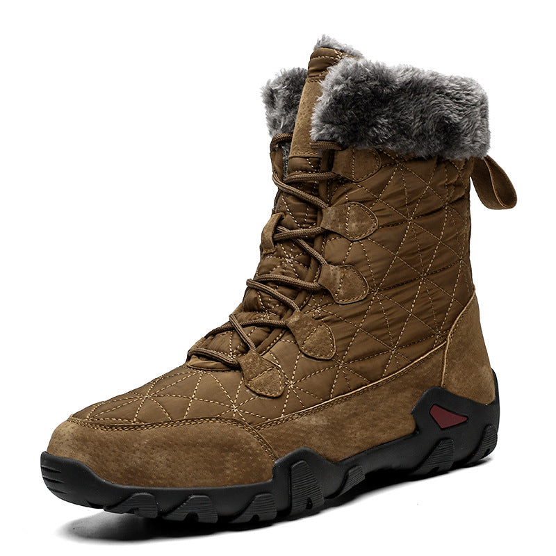 Damen gefütterte Winterstiefel mit rutschfester Sohle von R&B