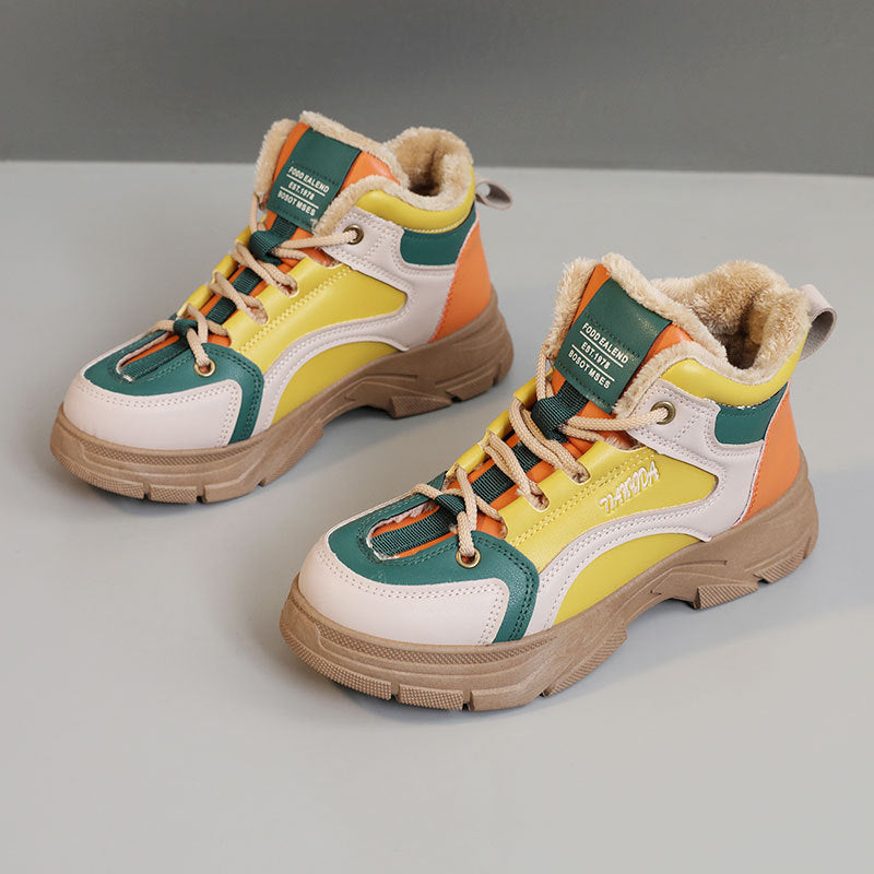 Damen Winterboots mit kuscheligem Innenfutter und rutschfester Sohle R&B
