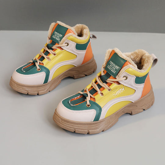 Damen Winterboots mit kuscheligem Innenfutter und rutschfester Sohle R&B