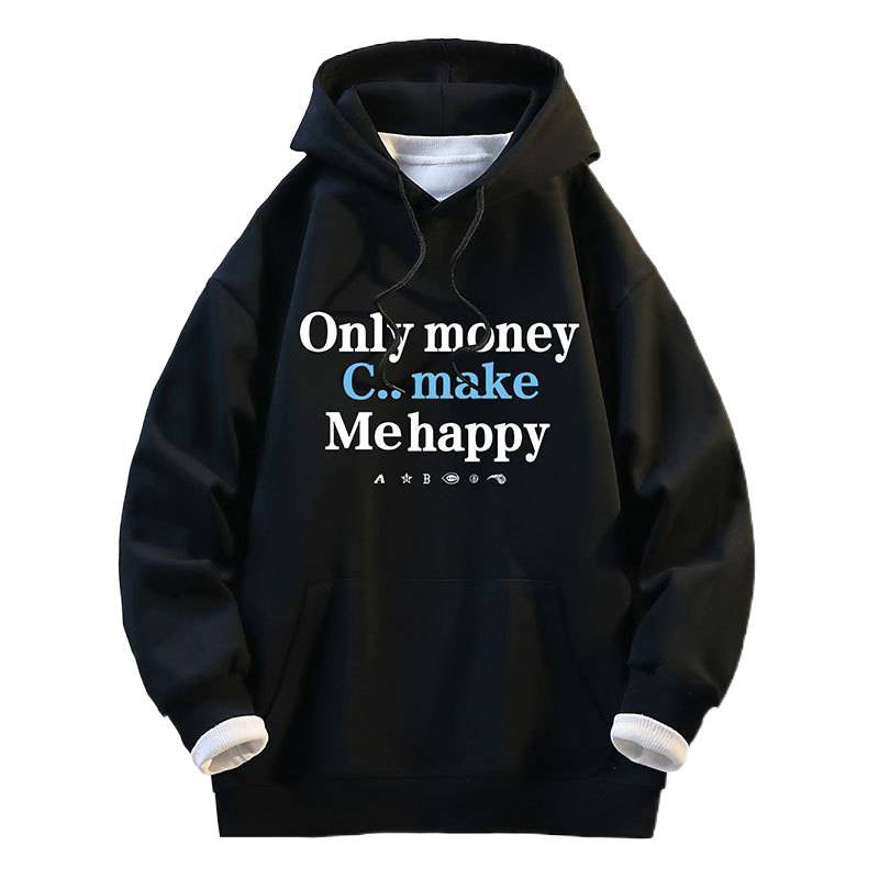 Damen Kapuzenpullover mit inspirierendem Print und lässigem Schnitt R&B