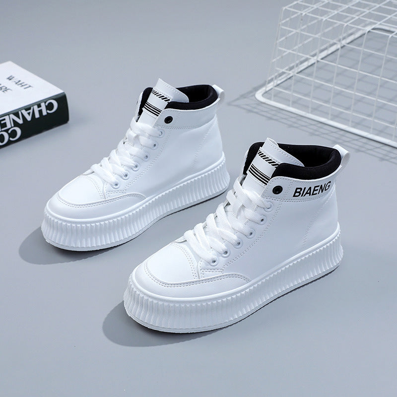 Damen Hohe Modische Sneakers mit dämpfender Sohle R&B