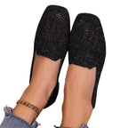 Damen Slip-On Mokassins aus atmungsaktivem Netzmaterial R&B