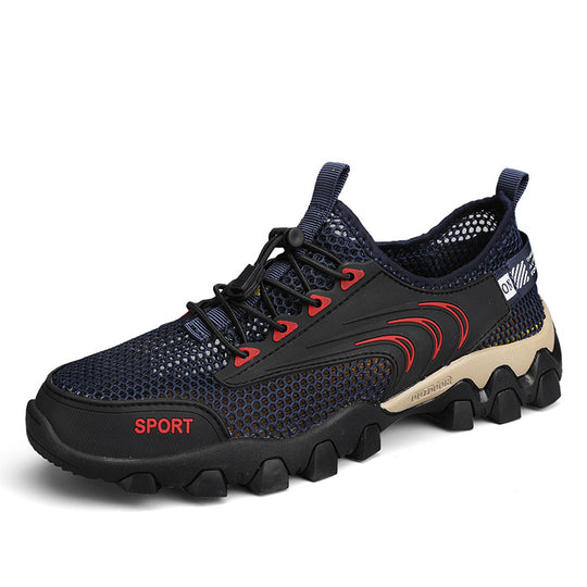 Damen Sportliche Mesh-Sneaker mit rutschfestem Profil R&B