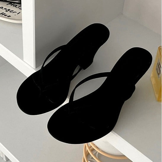 Damen Zehentrenner mit elegantem Design und komfortablem Fußbett R&B