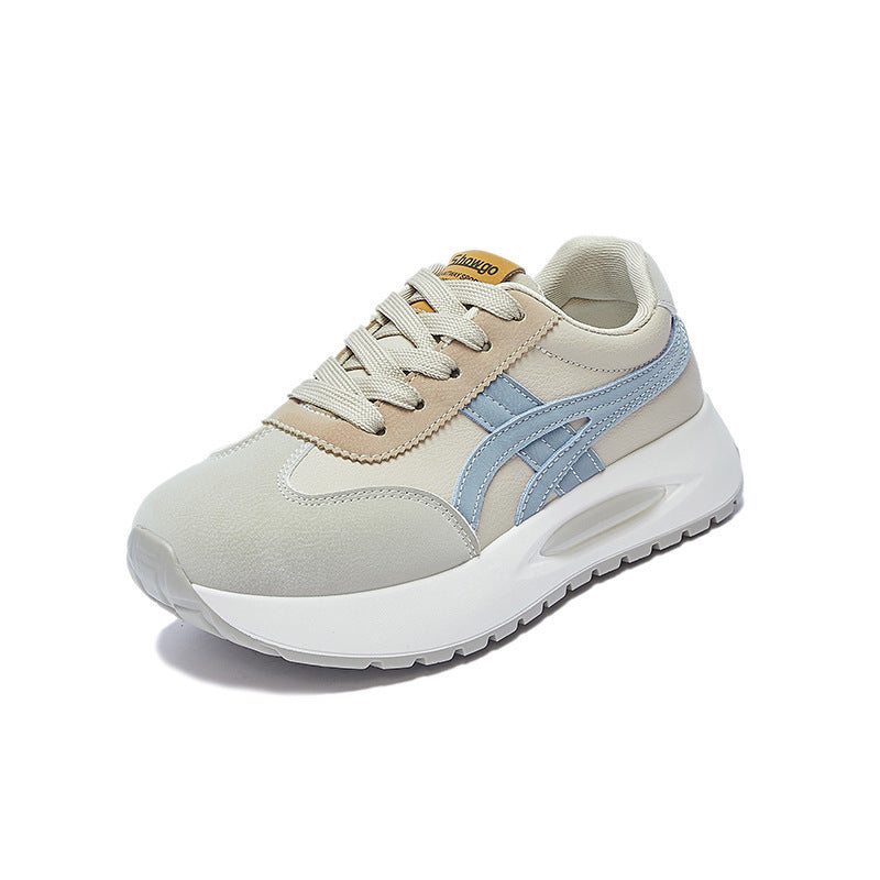 Damen Sportliche Sneaker mit atmungsaktiver Oberflächenstruktur und komfortabler Dämpfung R&B