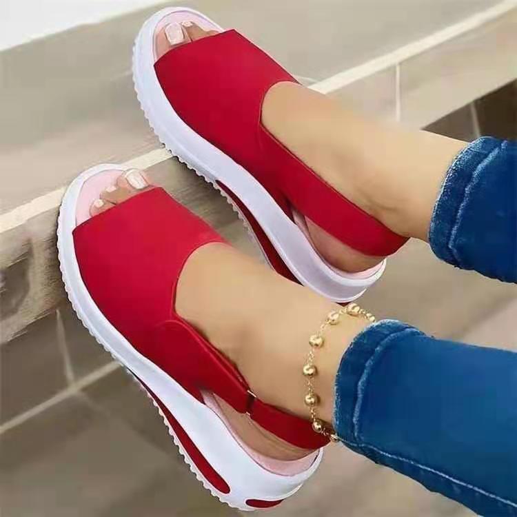 Damen Sportliche Freizeitsandalen mit rutschfester Sohle und atmungsaktivem Obermaterial R&B