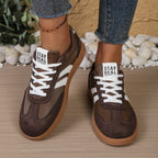 Damen Sneakers im sportlich-eleganten Design mit rutschfester Laufsohle R&B