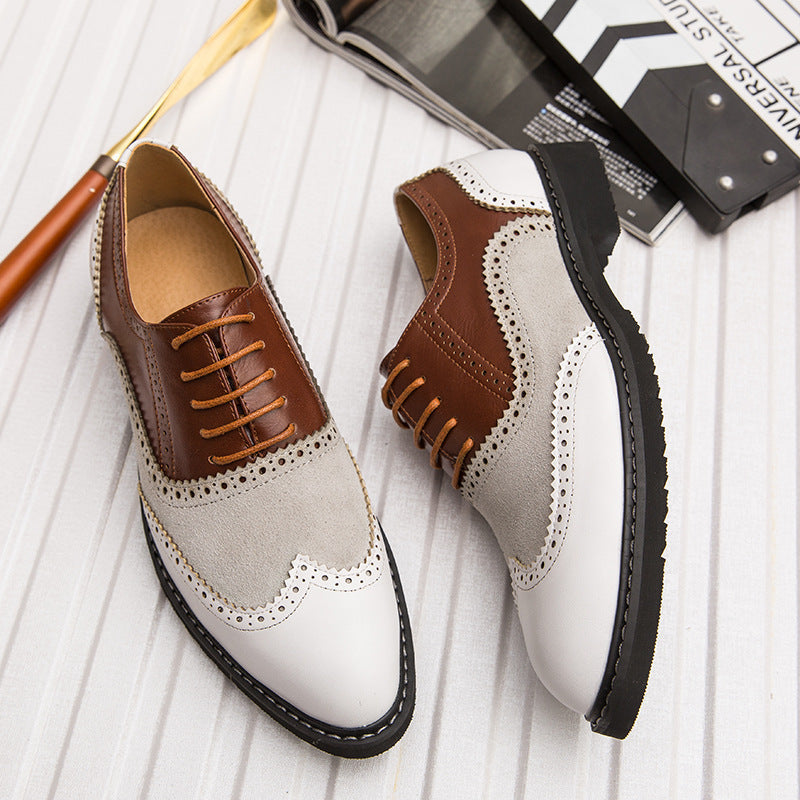 Damen Elegante und stilvolle Schnürschuhe mit klassischem Broguemuster R&B