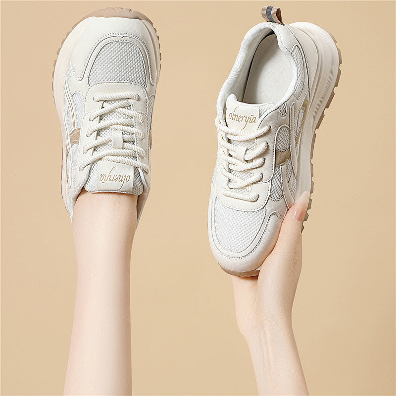Damen Sportliche Komfort-Sneaker mit atmungsaktiver Oberfläche und dämpfender Laufsohle R&B