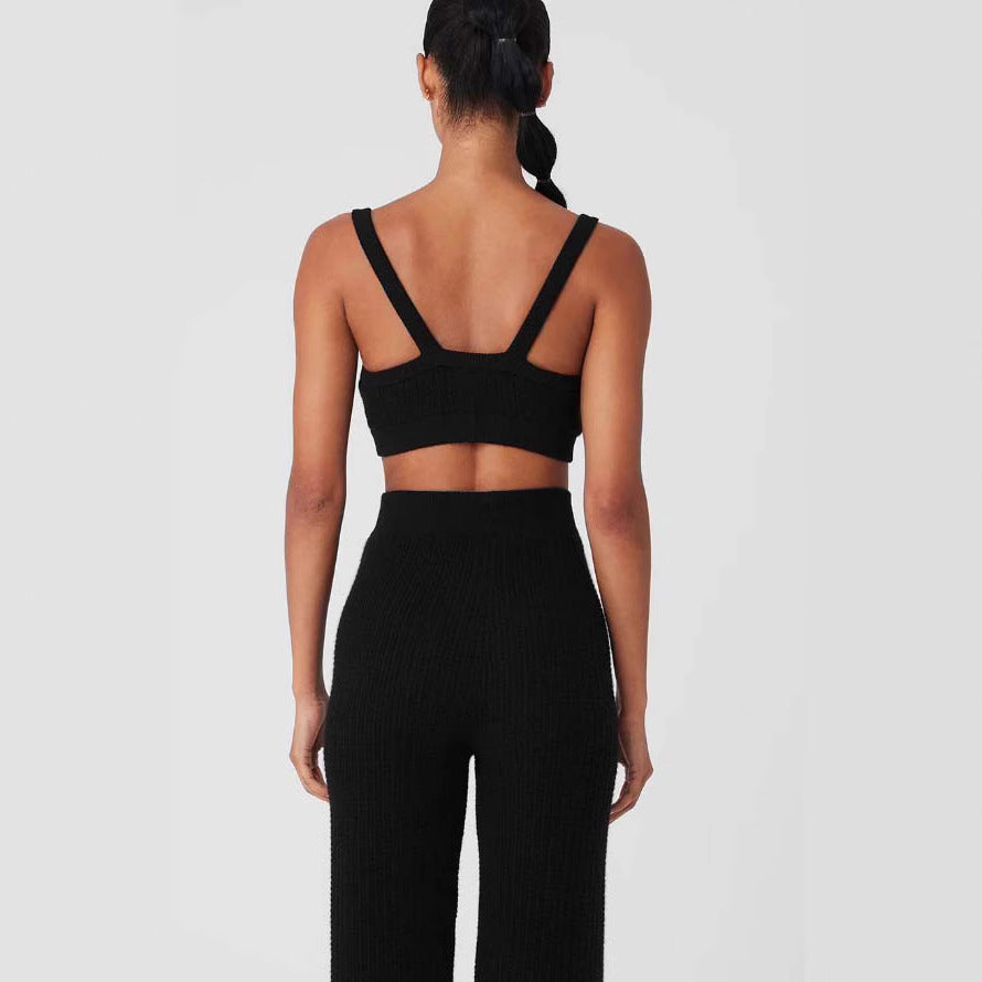 Damen Komfortables Waffelstrick-Set R&B