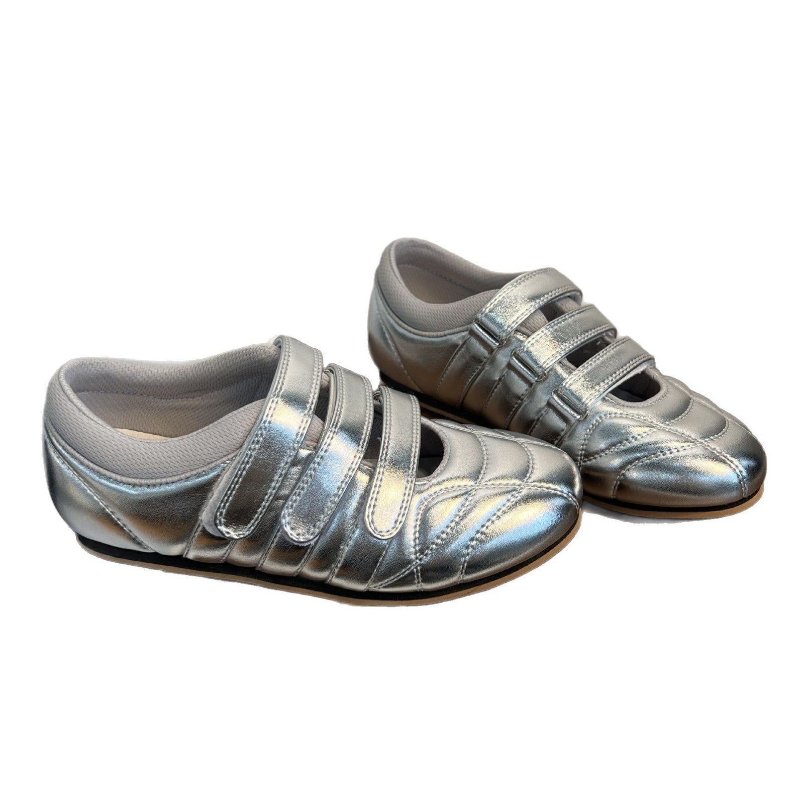 Damen Komfortable und atmungsaktive Sneakers mit verstellbarem Klettverschluss R&B