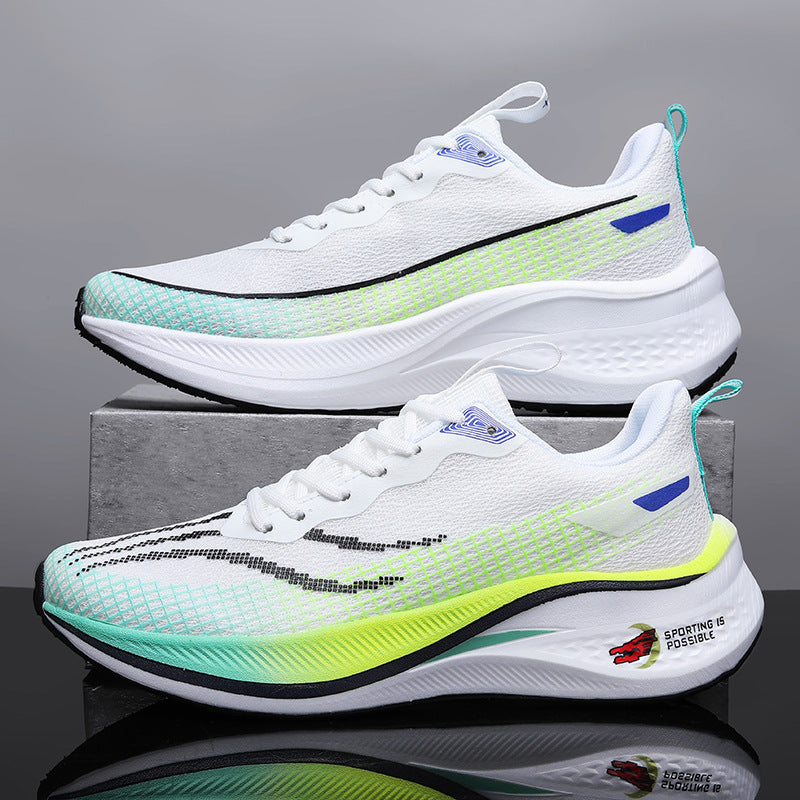 Damen Hochdämpfende Laufsneaker mit atmungsaktivem Obermaterial und rutschfester Sohle R&B