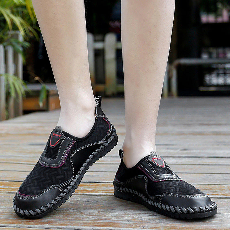 Damen sportliche Slip-On Schuhe R&B