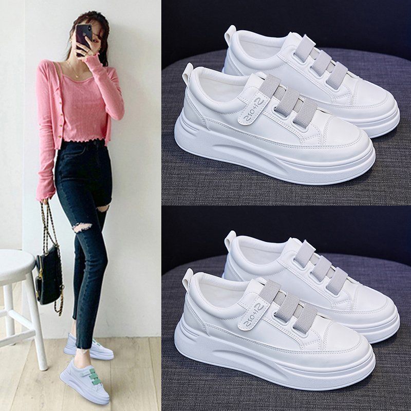 Damen Atmungsaktive Sneakers mit elastischen Riemen und dämpfender Sohle R&B
