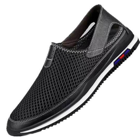 Damen Atmungsaktive Slip-On Sneakers mit elastischen Einsätzen R&B
