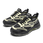 Damen leichte Sport Sneakers mit atmungsaktivem Mesh-Obermaterial und dämpfender Sohle