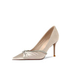 Damen elegante spitze High Heel Pumps mit funkelndem Riemen R&B